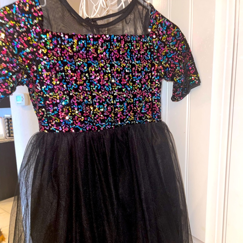 Dress only worn once; like new condition.